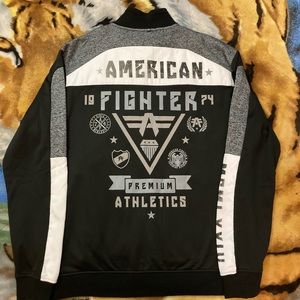 American Fighter XL Zip Up Sweater